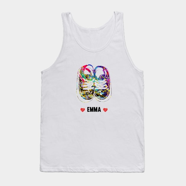 Emma Baby Name Tank Top by erzebeth